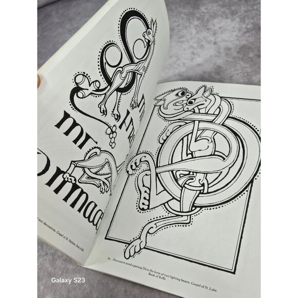 Ed Sibbett Jr Celtic Design Coloring Book Dover Design Books Retro Paperback - Picture 3 of 8